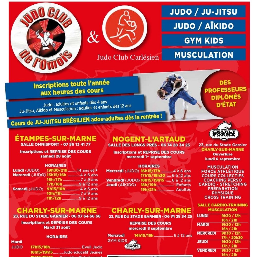 Judo Club de l'Omois - Nogent l'Artaud Judo Club de l'Omois - Nogent l'Artaud