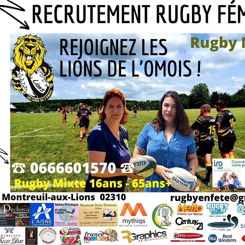 Les Lions de l'Omois - Montreuil aux Lions Les Lions de l'Omois - Montreuil aux Lions